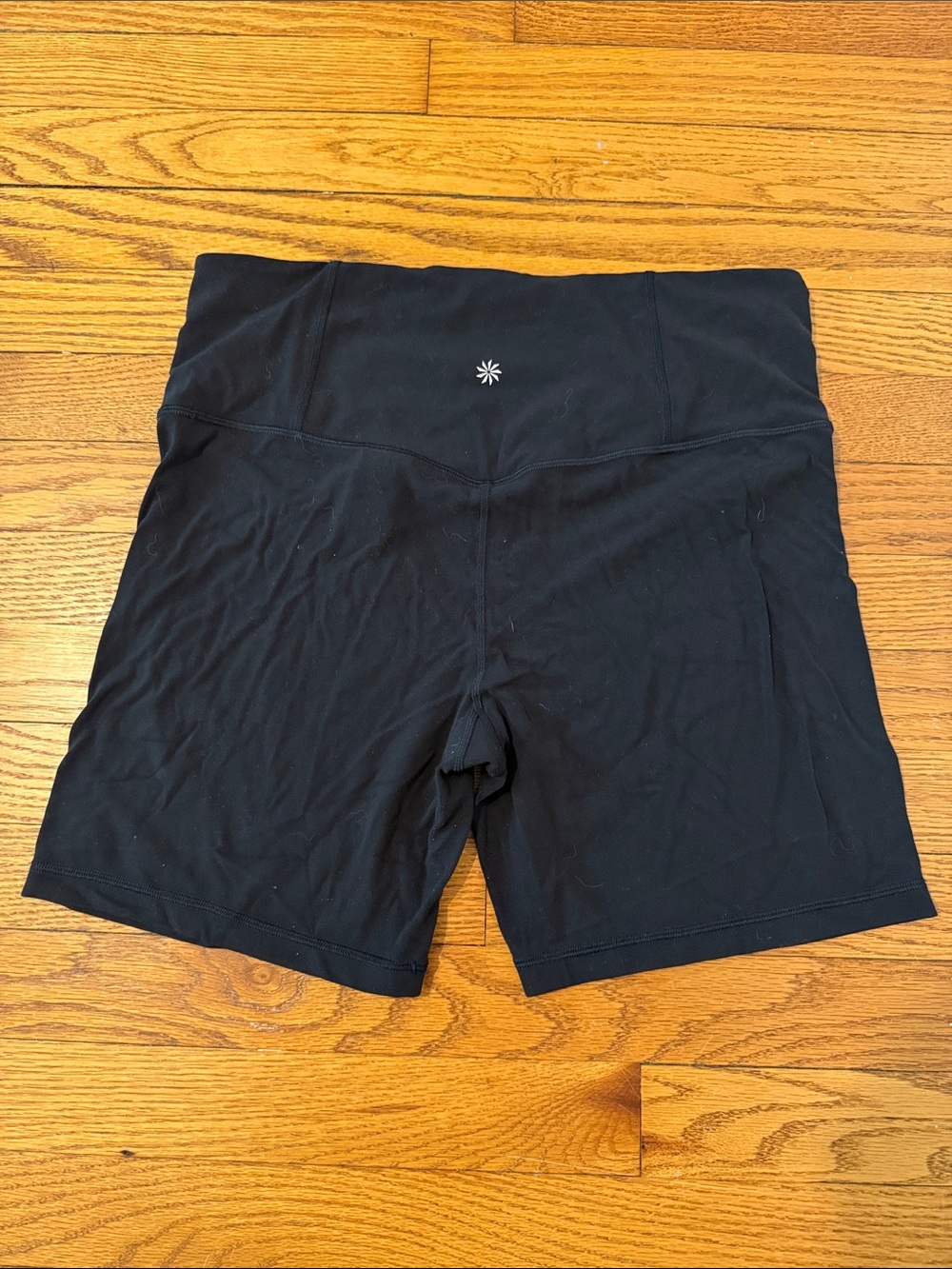 Athleta Black ultra high-rise elation 7 inch short High-Waist Bike Shorts